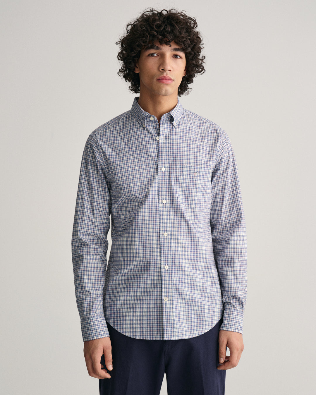 GANT Reg Poplin Microcheck Shirt/Košulja 3240040