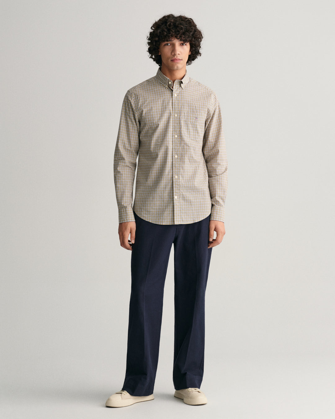 GANT Reg Poplin Microcheck Shirt/Košulja 3240040