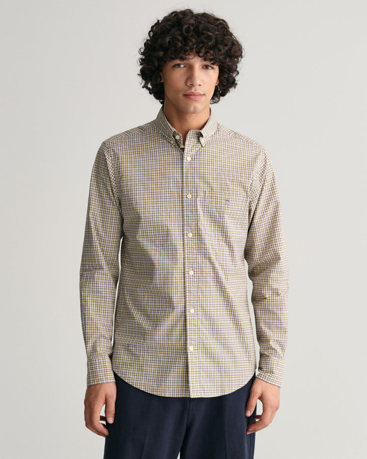 GANT Reg Poplin Microcheck Shirt/Košulja 3240040