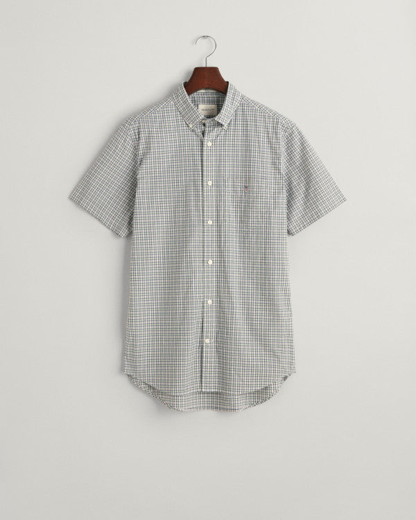GANT Reg Poplin Microcheck Ss Shirt/Košulja 3240041