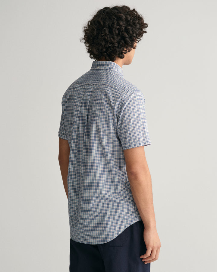 GANT Reg Poplin Microcheck Ss Shirt/Košulja 3240041