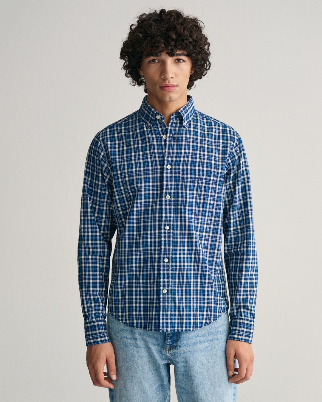 GANT Reg Indigo Madras Shirt/Košulja 3240044