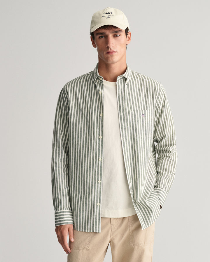 GANT Reg Cotton Linen Stripe Shirt/Košulja 3240060
