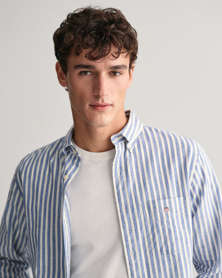 GANT Reg Cotton Linen Stripe Shirt/Košulja 3240060