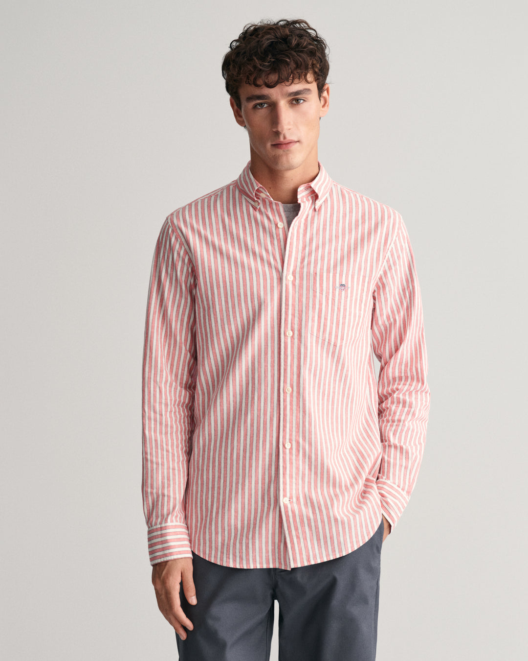 GANT Reg Cotton Linen Stripe Shirt/Košulja 3240060