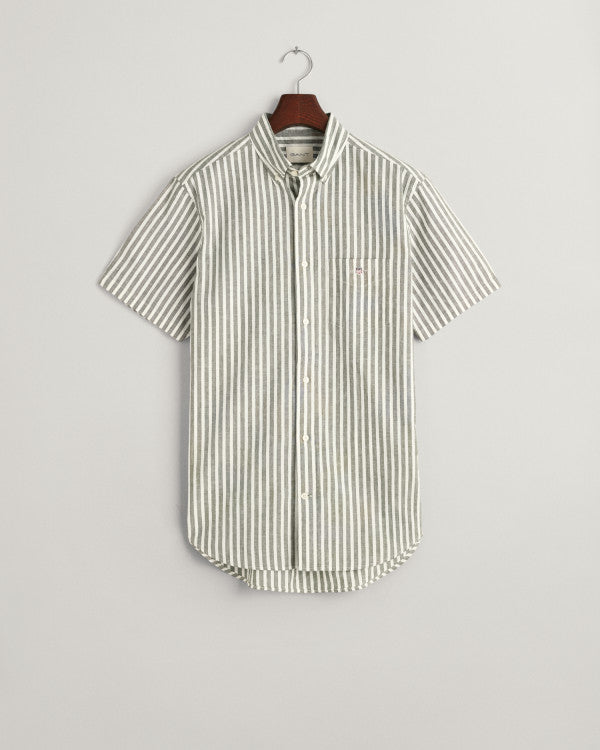 GANT Reg Cotton Linen Stripe Ss Shirt/Košulja 3240061