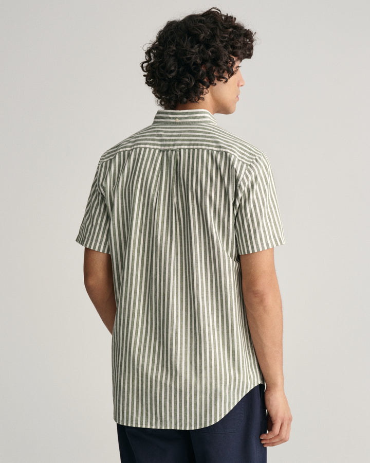 GANT Reg Cotton Linen Stripe Ss Shirt/Košulja 3240061