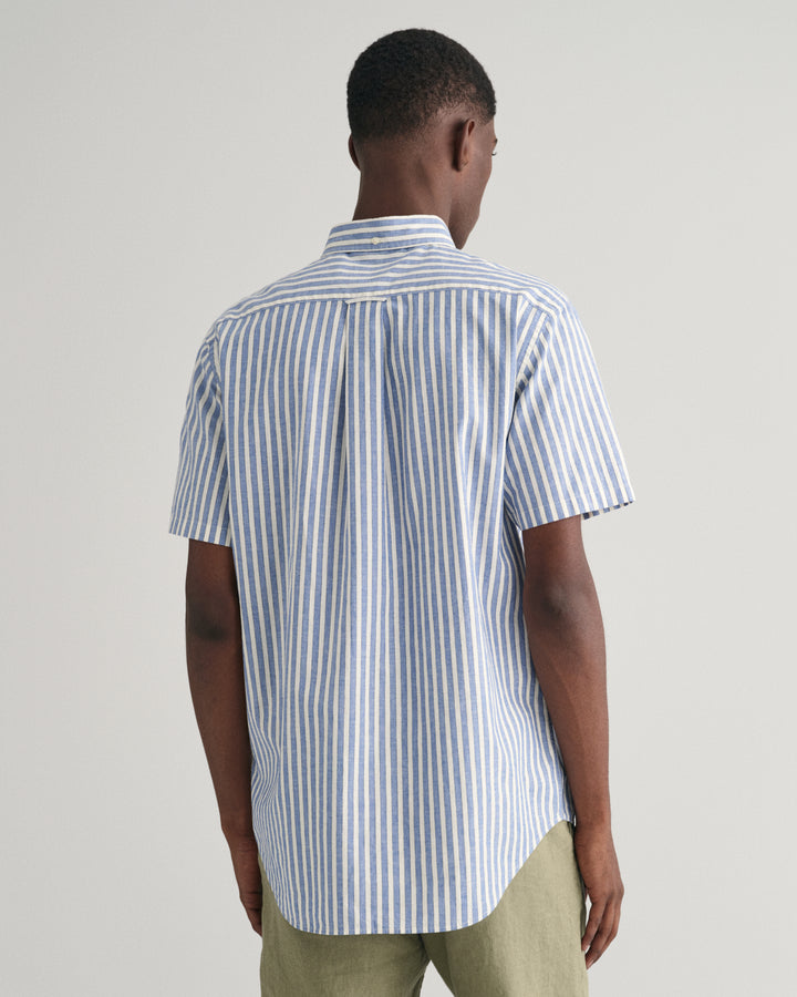 GANT Reg Cotton Linen Stripe Ss Shirt/Košulja 3240061