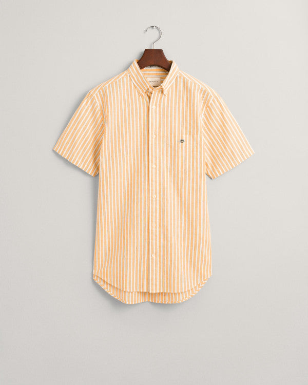 GANT Reg Cotton Linen Stripe Ss Shirt/Košulja 3240061