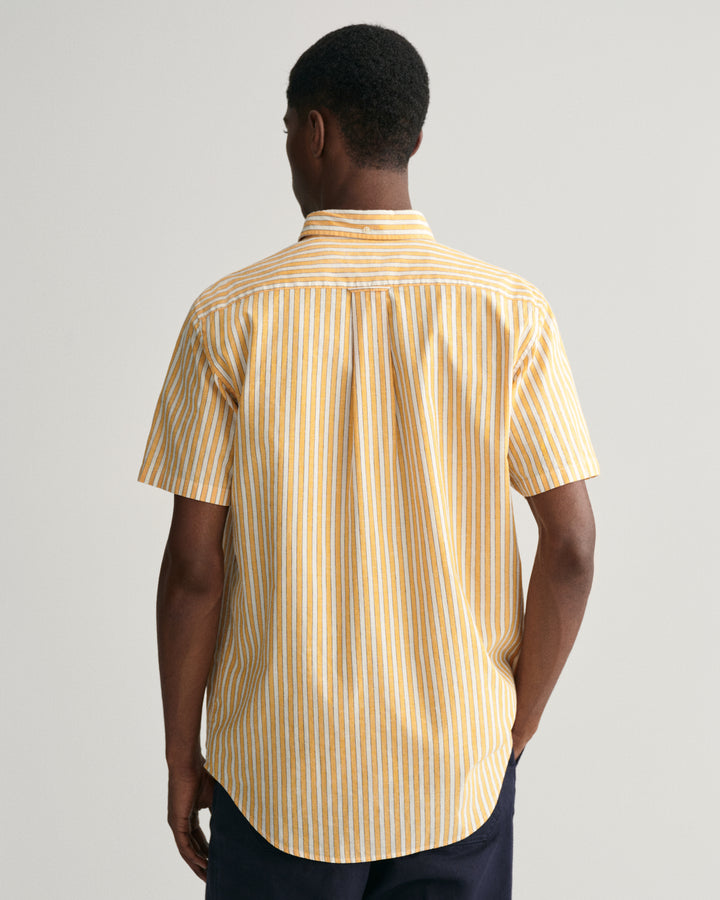 GANT Reg Cotton Linen Stripe Ss Shirt/Košulja 3240061