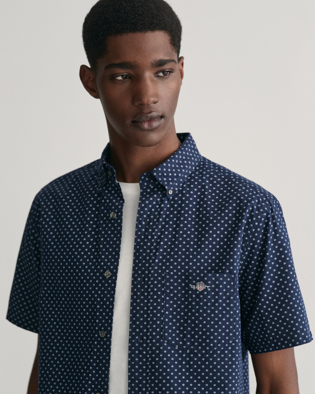 GANT Reg Micro Print Ss Shirt/Košulja 3240066