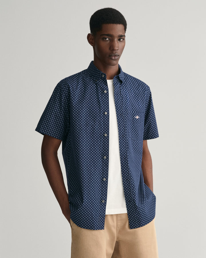 GANT Reg Micro Print Ss Shirt/Košulja 3240066