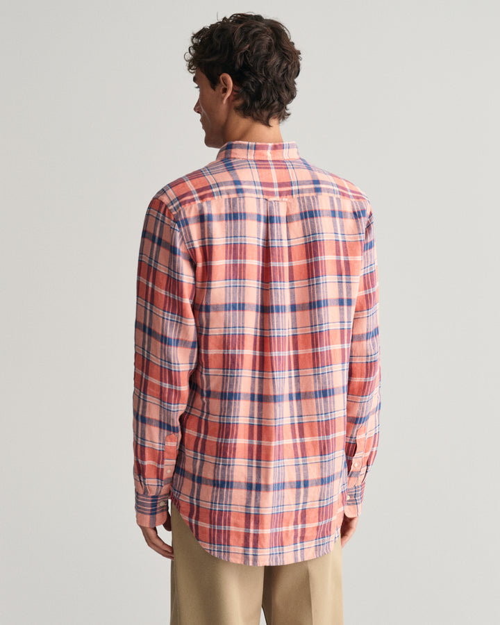 GANT Reg Linen Madras Shirt/Košulja 3240081