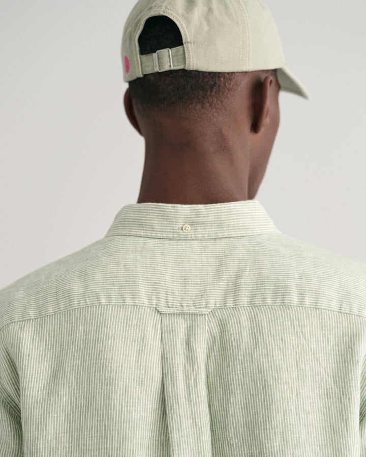 GANT Reg Linen Stripe Ss Shirt/Košulja 3240106