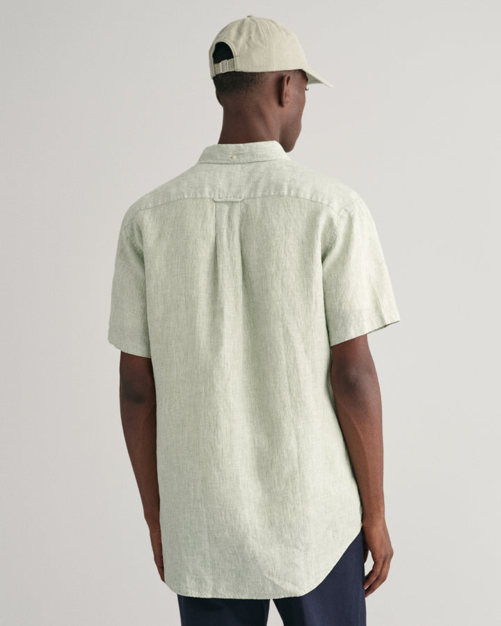 GANT Reg Linen Stripe Ss Shirt/Košulja 3240106