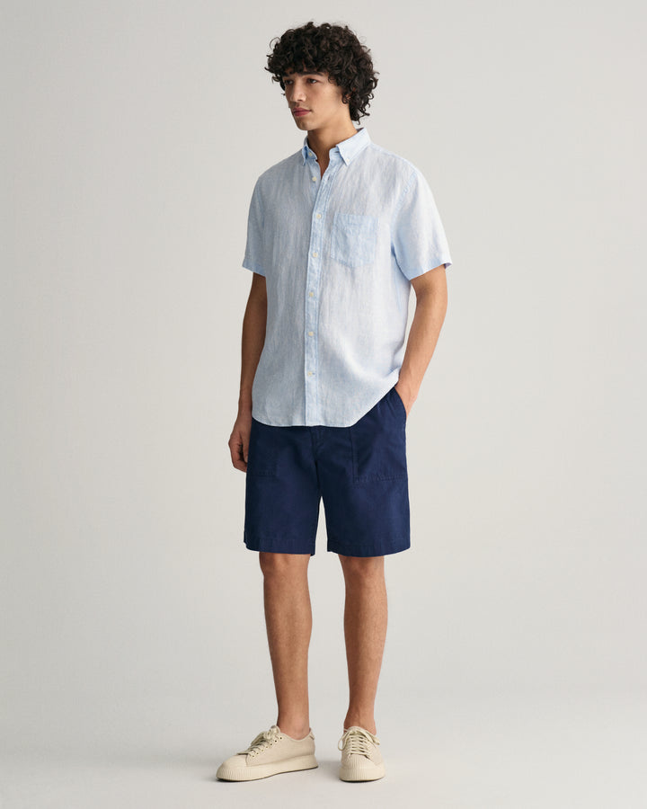 GANT Reg Linen Stripe Ss Shirt/Košulja 3240106