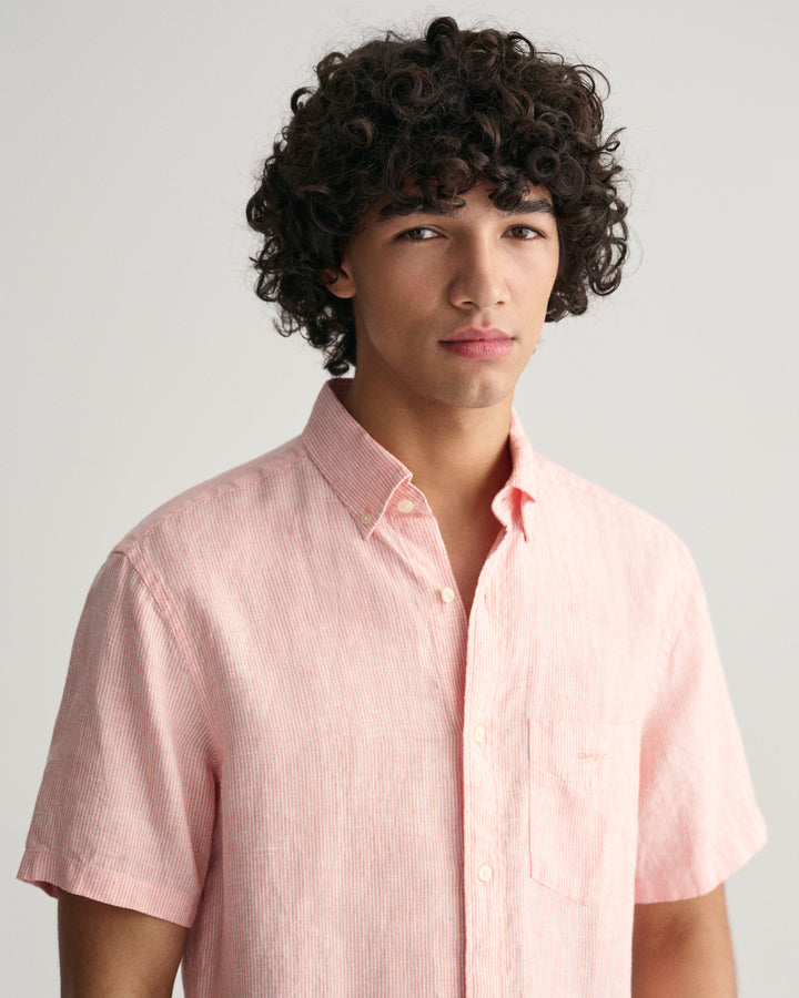 GANT Reg Linen Stripe Ss Shirt/Košulja 3240106