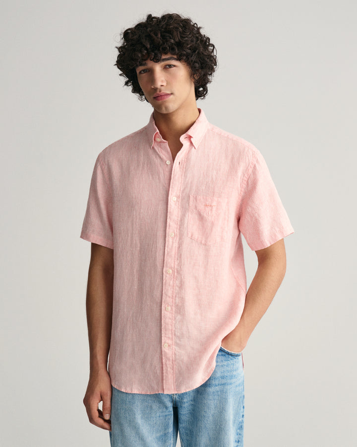 GANT Reg Linen Stripe Ss Shirt/Košulja 3240106