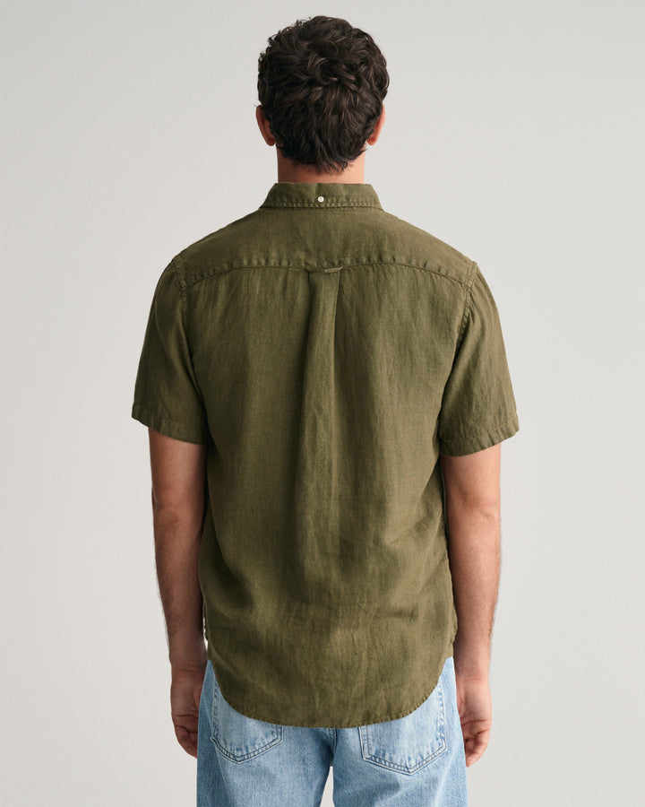 GANT Reg Gmnt Dyed Linen Ss Shirt/Košulja 3240121