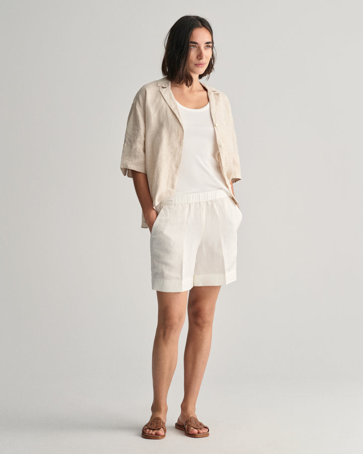GANT Rel Linen Blend Pull On Shorts/Kratke hlače 4020096
