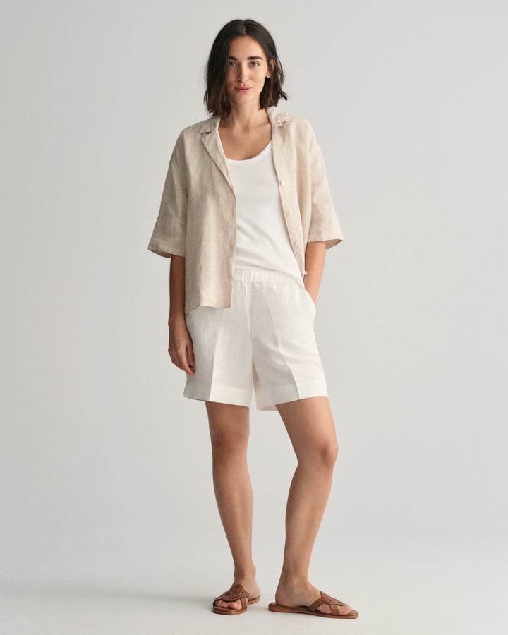 GANT Rel Linen Blend Pull On Shorts/Kratke hlače 4020096