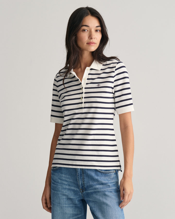 GANT Slim Striped Shield Ss Pique Polo/Polo majica 4200850