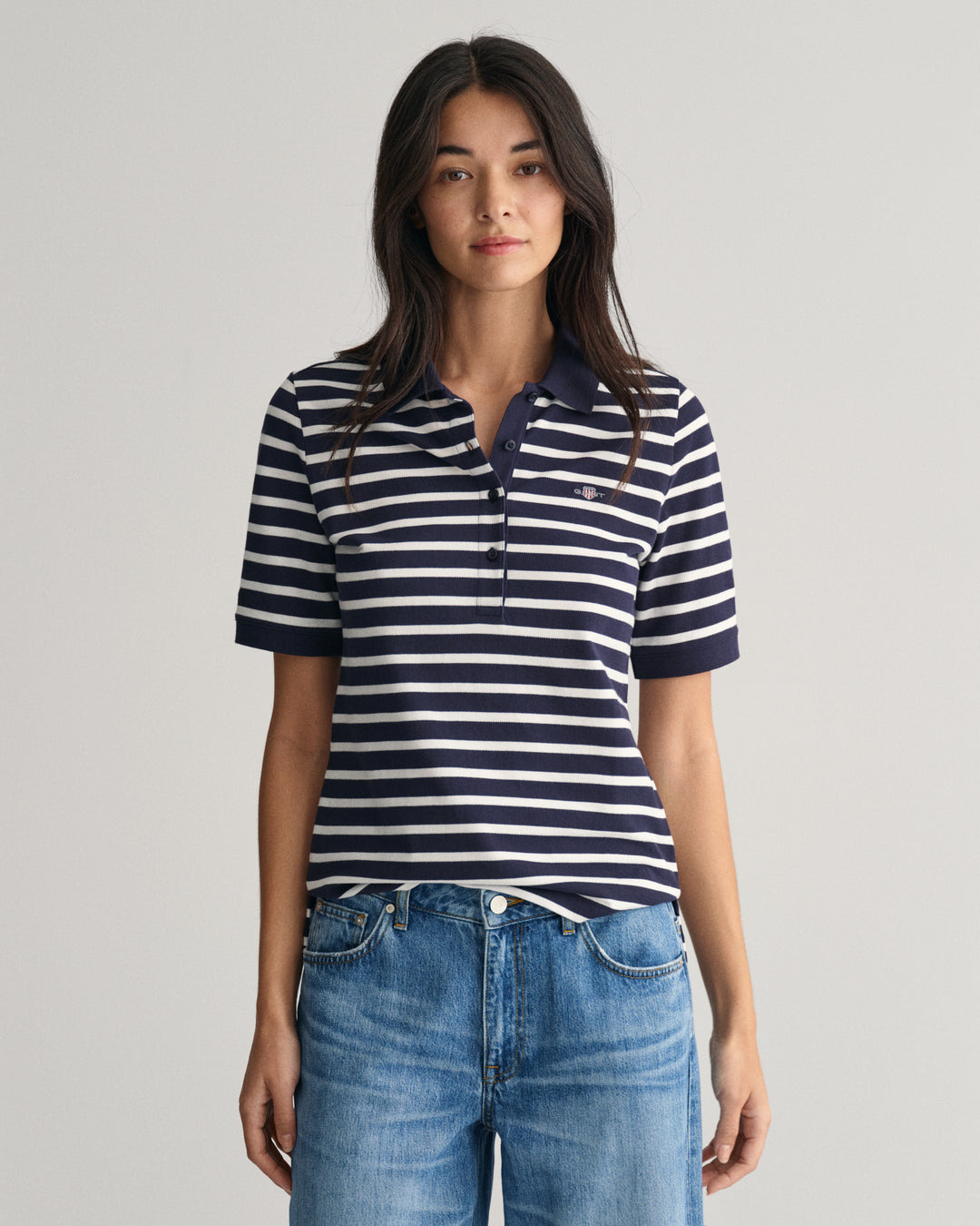 GANT Slim Striped Shield Ss Pique Polo/Polo majica 4200850