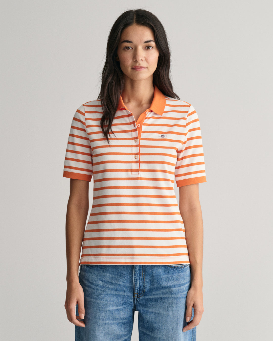 GANT Slim Striped Shield Ss Pique Polo/Polo majica 4200850