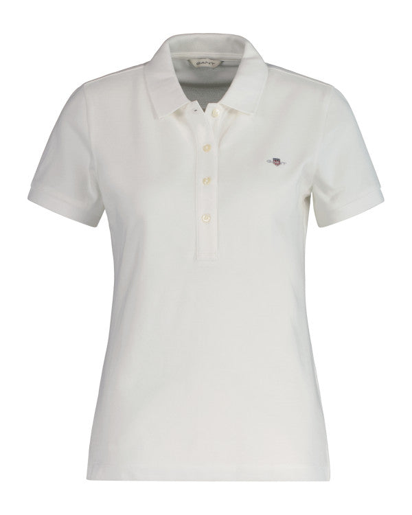 GANT Slim Sheild Cap Sleeve Pique Polo/Polo majica 4200870
