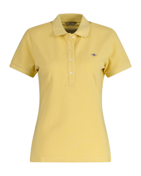 GANT Slim Sheild Cap Sleeve Pique Polo/Polo majica 4200870