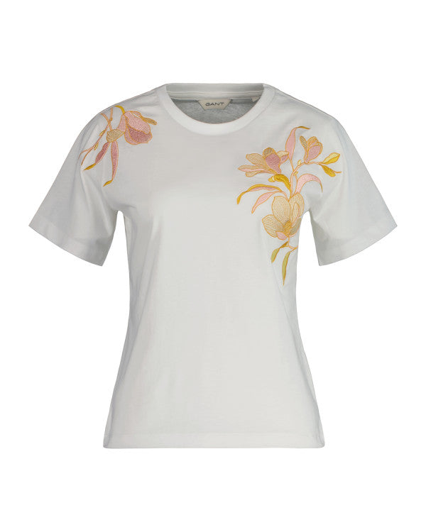 GANT Reg Magnolia Embroidery Ss T-Shirt/Majica 4200872