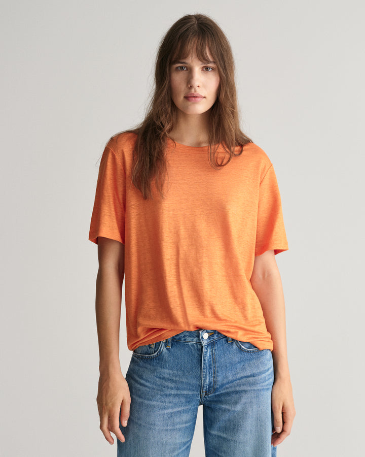 GANT Linen Ss T-Shirt/Majica 4203486