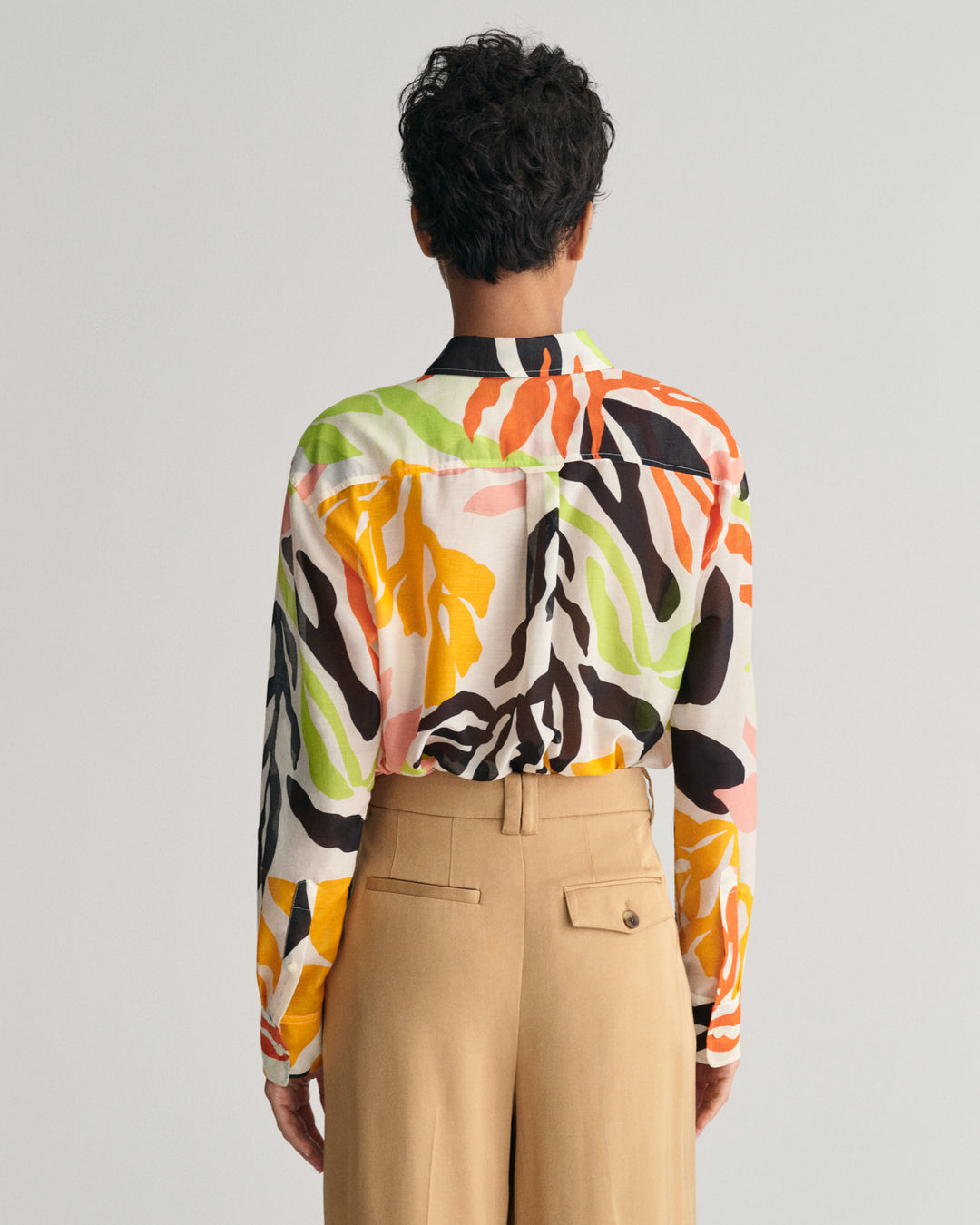 GANT Rel Palm Print Cot Silk Shirt/Košulja 4300332
