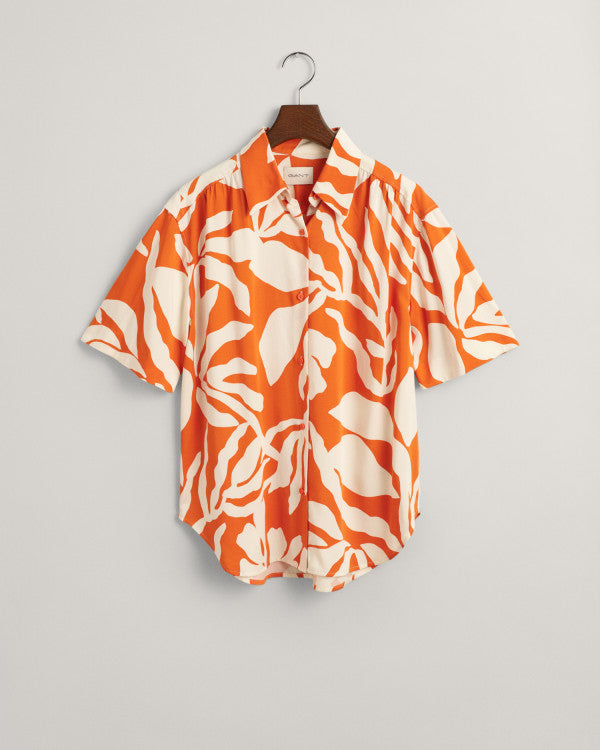 GANT Relaxed Fit Palm Print Short Sleeve Shirt/Košulja 4300335