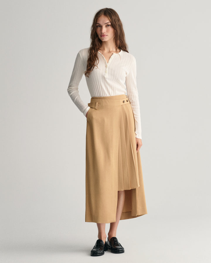 GANT Pleated Wrap Chino Skirt/Suknja 4400112