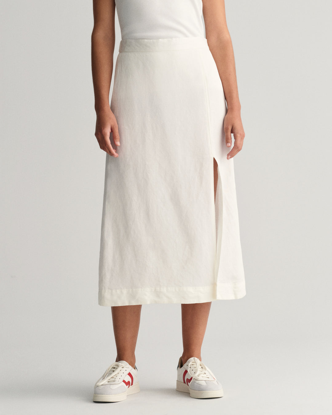 GANT Rel Midi Linen Blend Skirt/Suknja 4400123