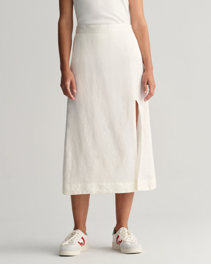 GANT Rel Midi Linen Blend Skirt/Suknja 4400123