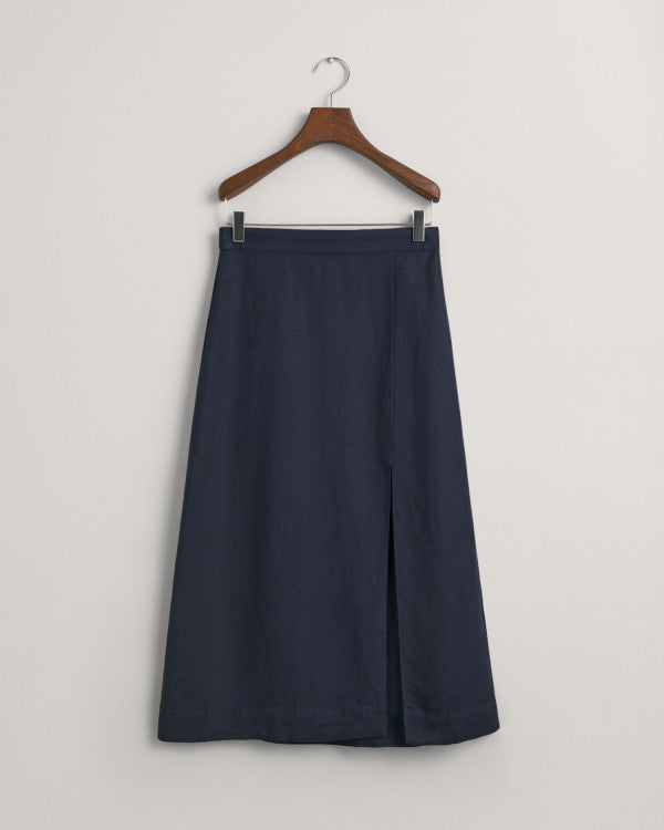 GANT Rel Midi Linen Blend Skirt/Suknja 4400123