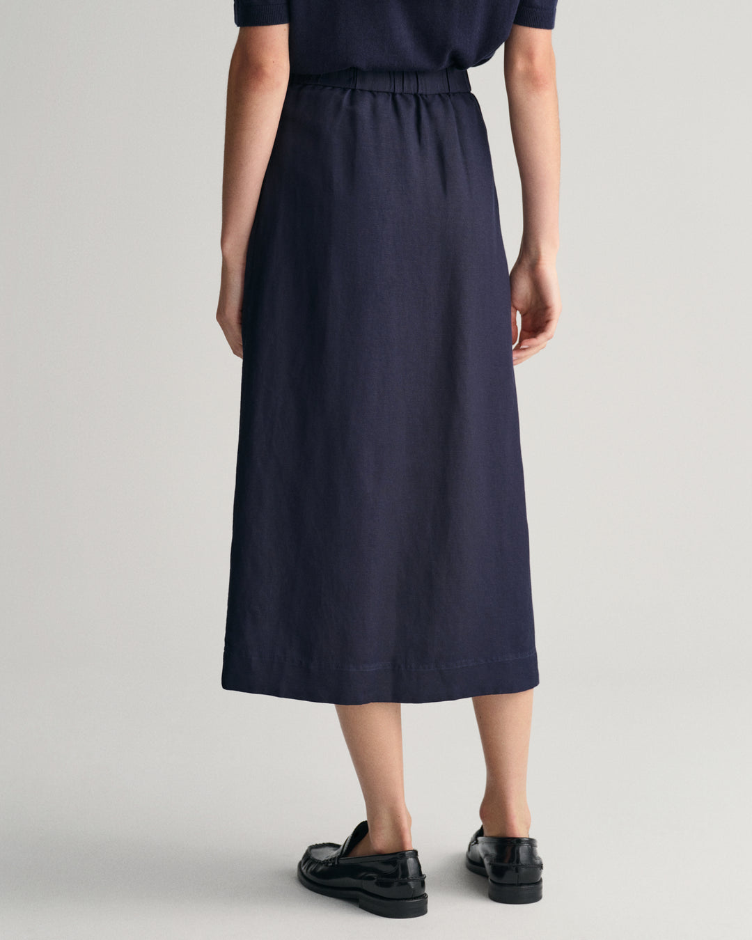 GANT Rel Midi Linen Blend Skirt/Suknja 4400123