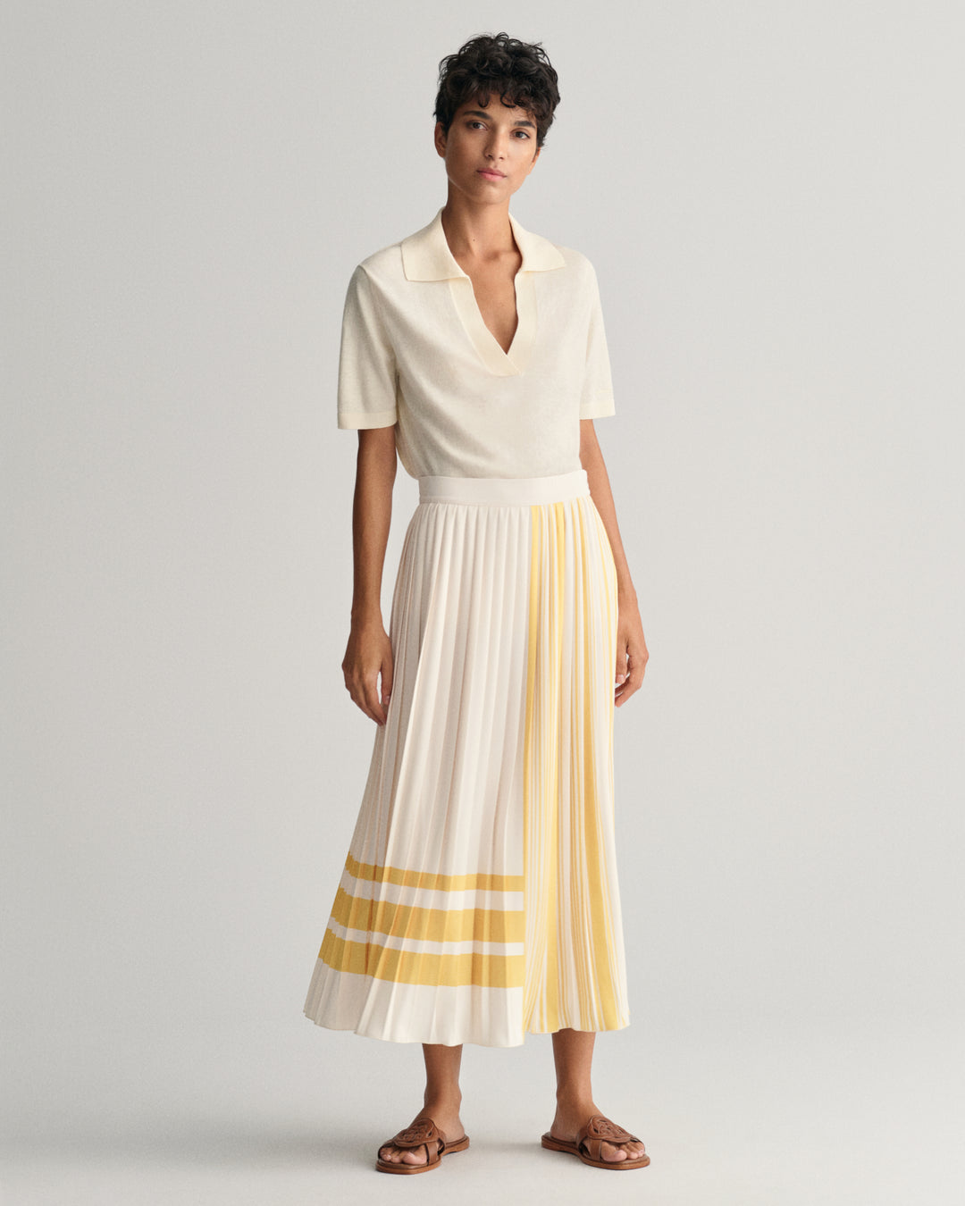 GANT Reg Striped Pleated Skirt/Suknja 4400124