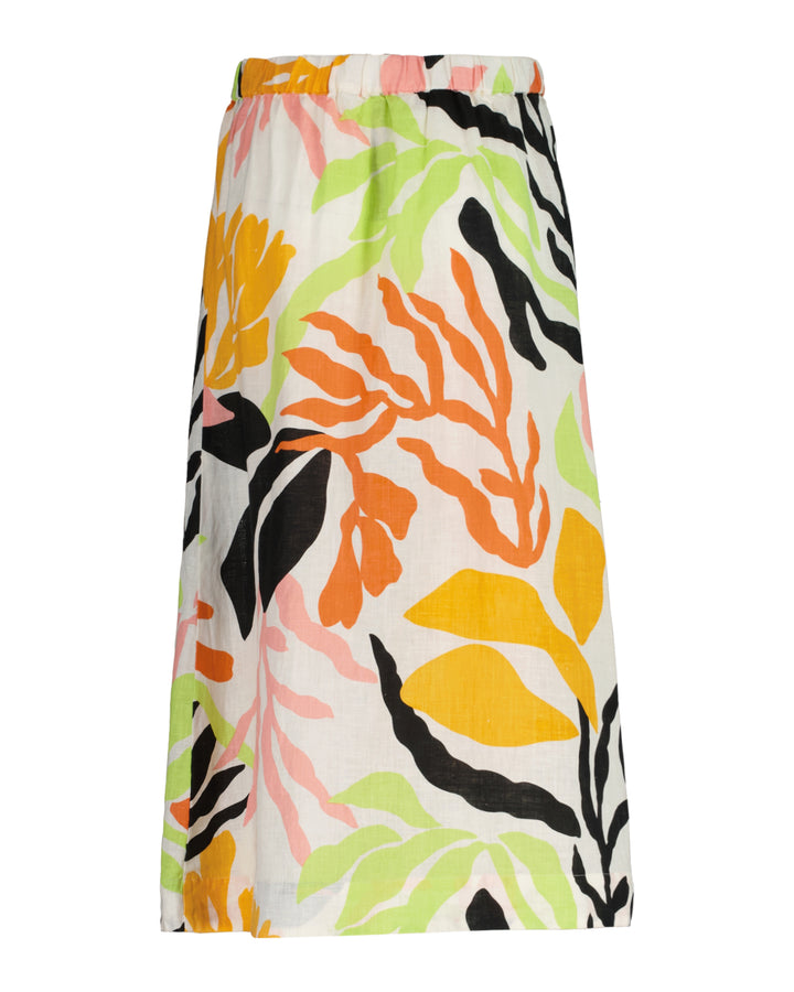 GANT Rel Mid Palm Print Linen Skirt/Suknja 4400129