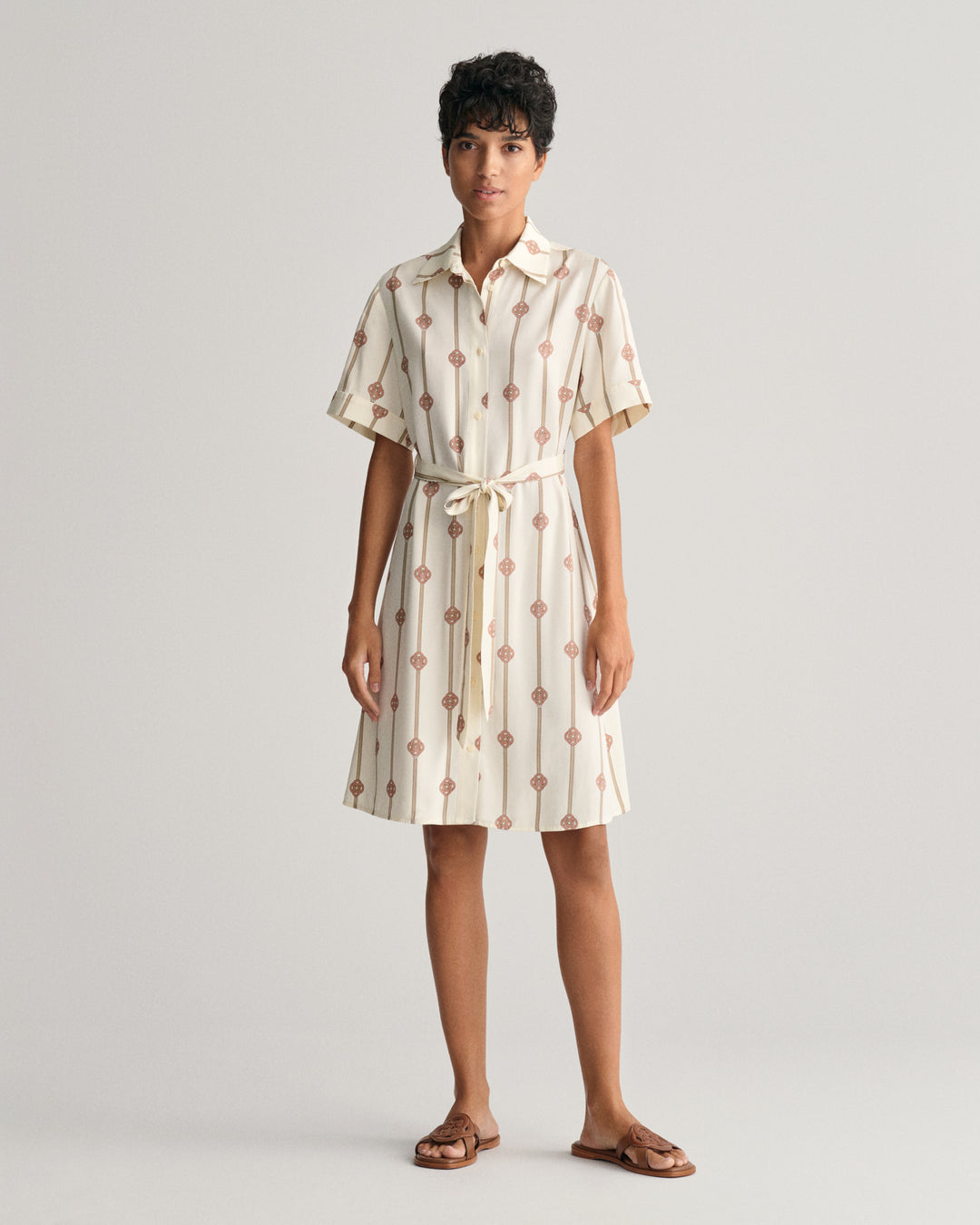 GANT Slim Printed Ss Shirt Dress/Haljina 4503321