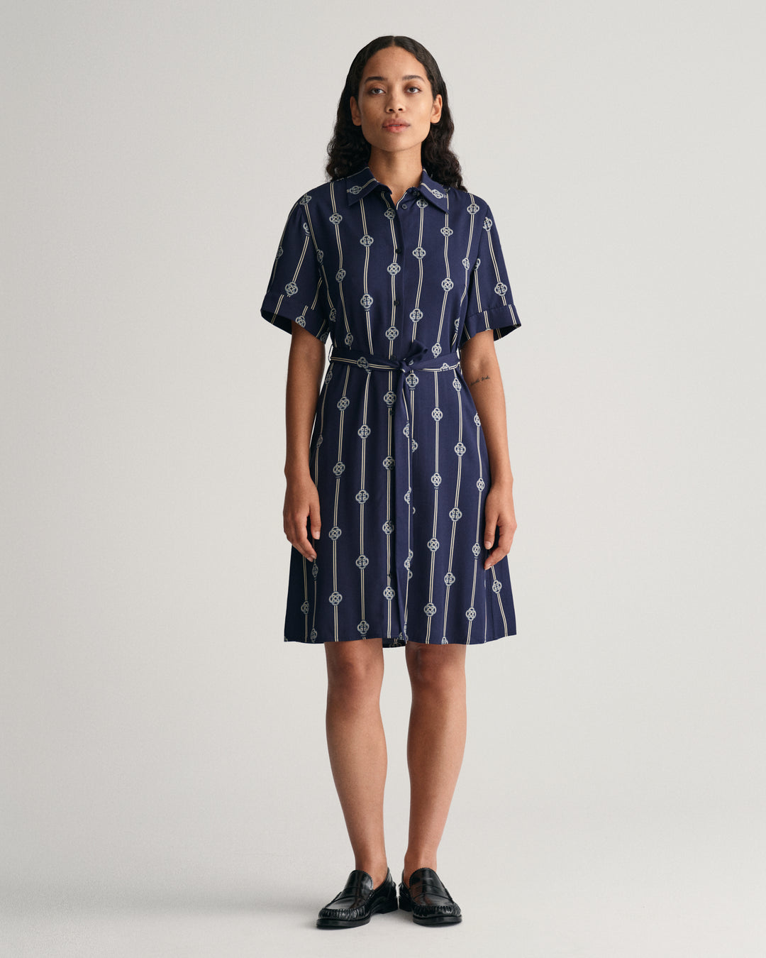 GANT Slim Printed Ss Shirt Dress/Haljina 4503321