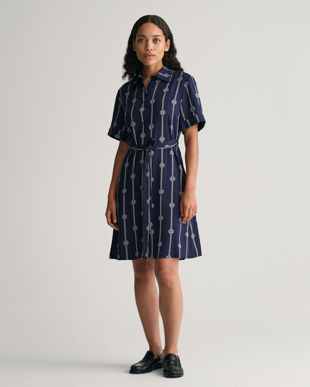 GANT Slim Printed Ss Shirt Dress/Haljina 4503321