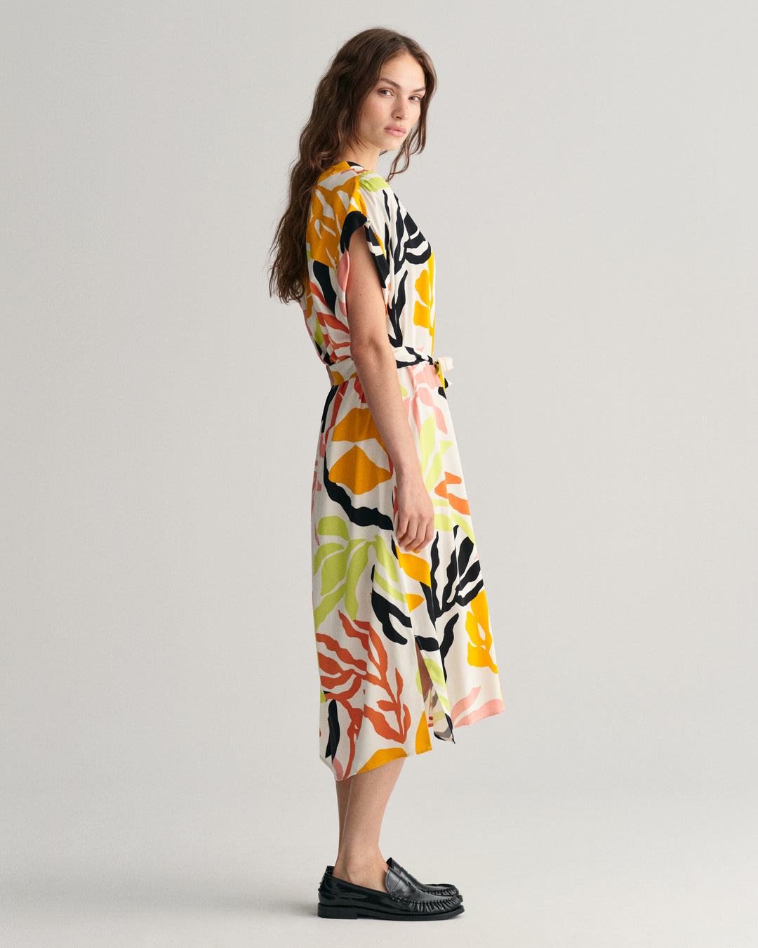 GANT Rel Palm Print Ss Dress/Haljina 4503324