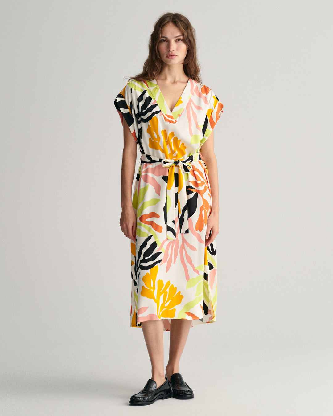 GANT Rel Palm Print Ss Dress/Haljina 4503324