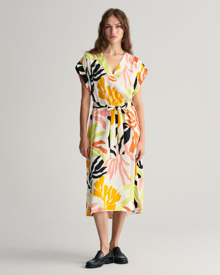 GANT Rel Palm Print Ss Dress/Haljina 4503324