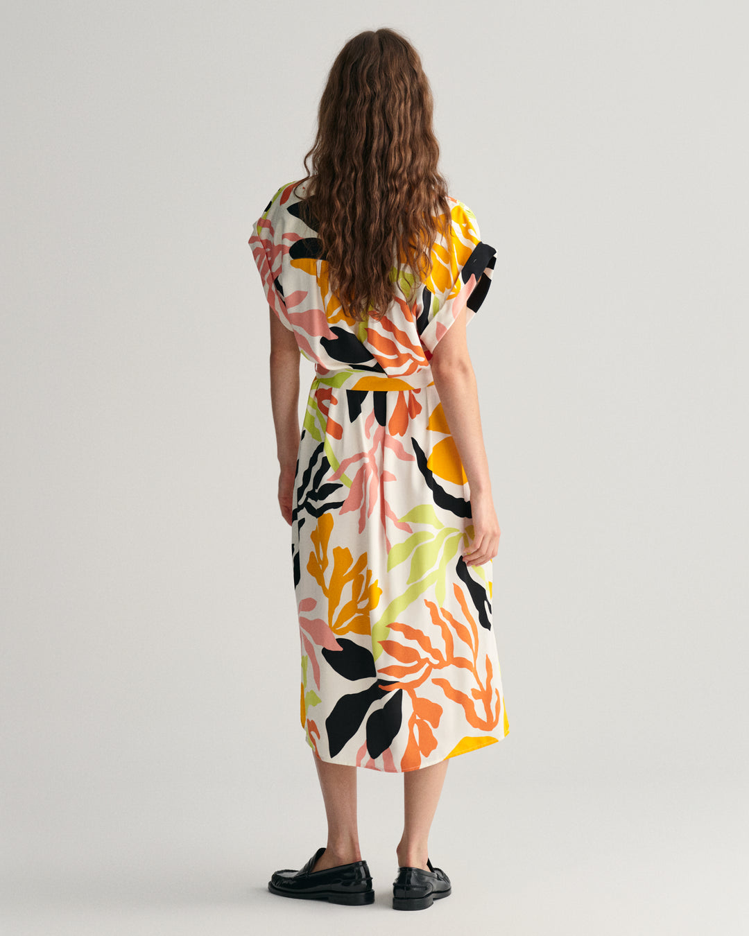 GANT Rel Palm Print Ss Dress/Haljina 4503324