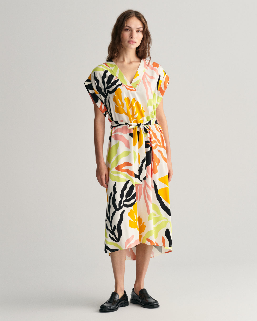 GANT Rel Palm Print Ss Dress/Haljina 4503324