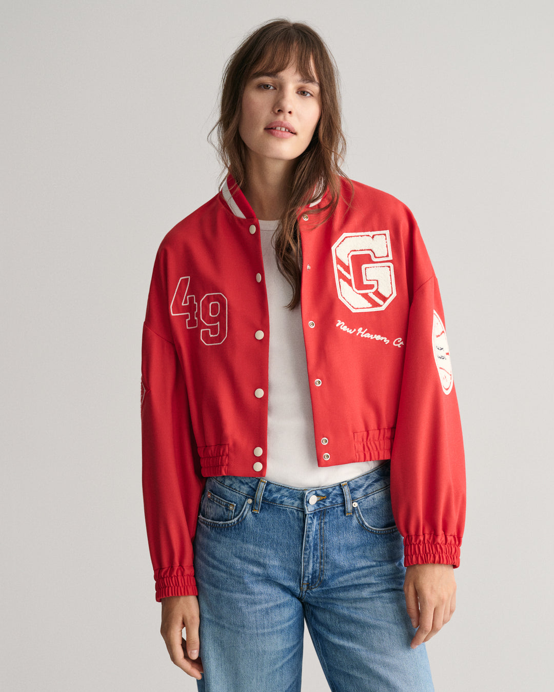 GANT Cropped Varsity Jacket/Jakna 4700308